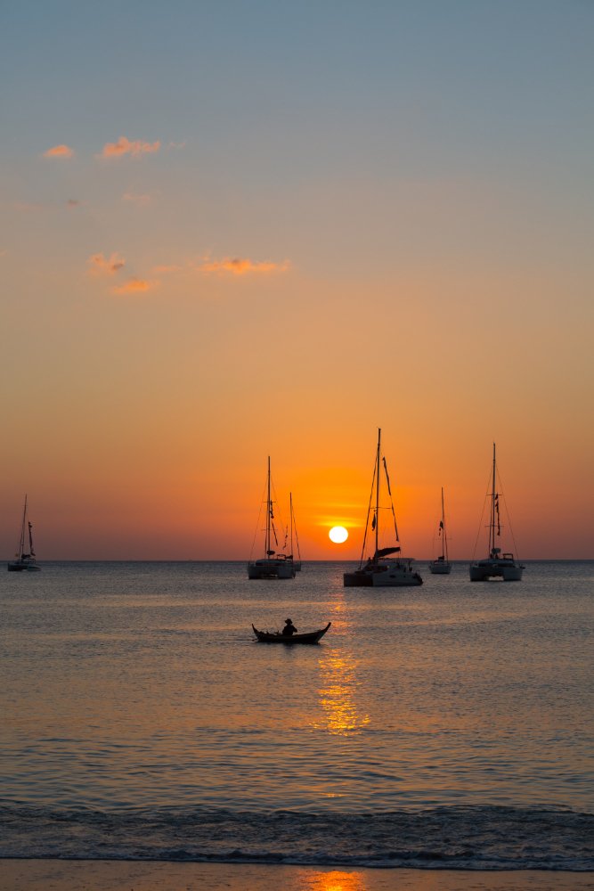 Atardecer en Catamarán